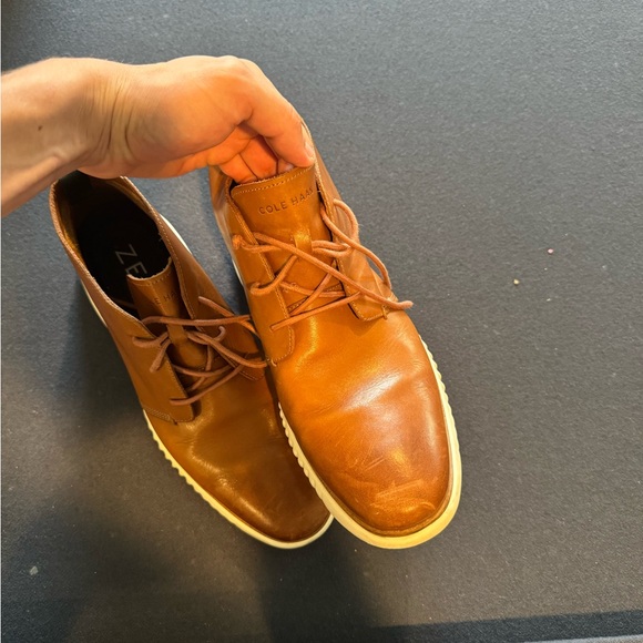 Cole Haan Brown Chukka Boots main image 4